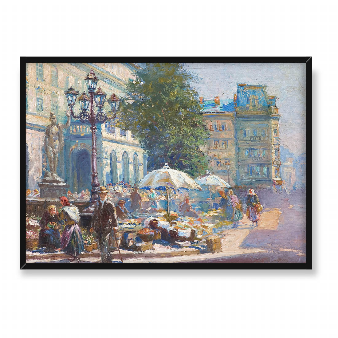 Erno Erb Przekupki na rynku we Lwowie 70x50