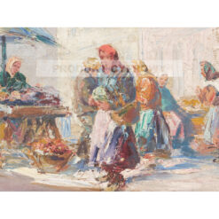 Erno Erb Przekupki na targu — produkt cyfrowy do pobrania