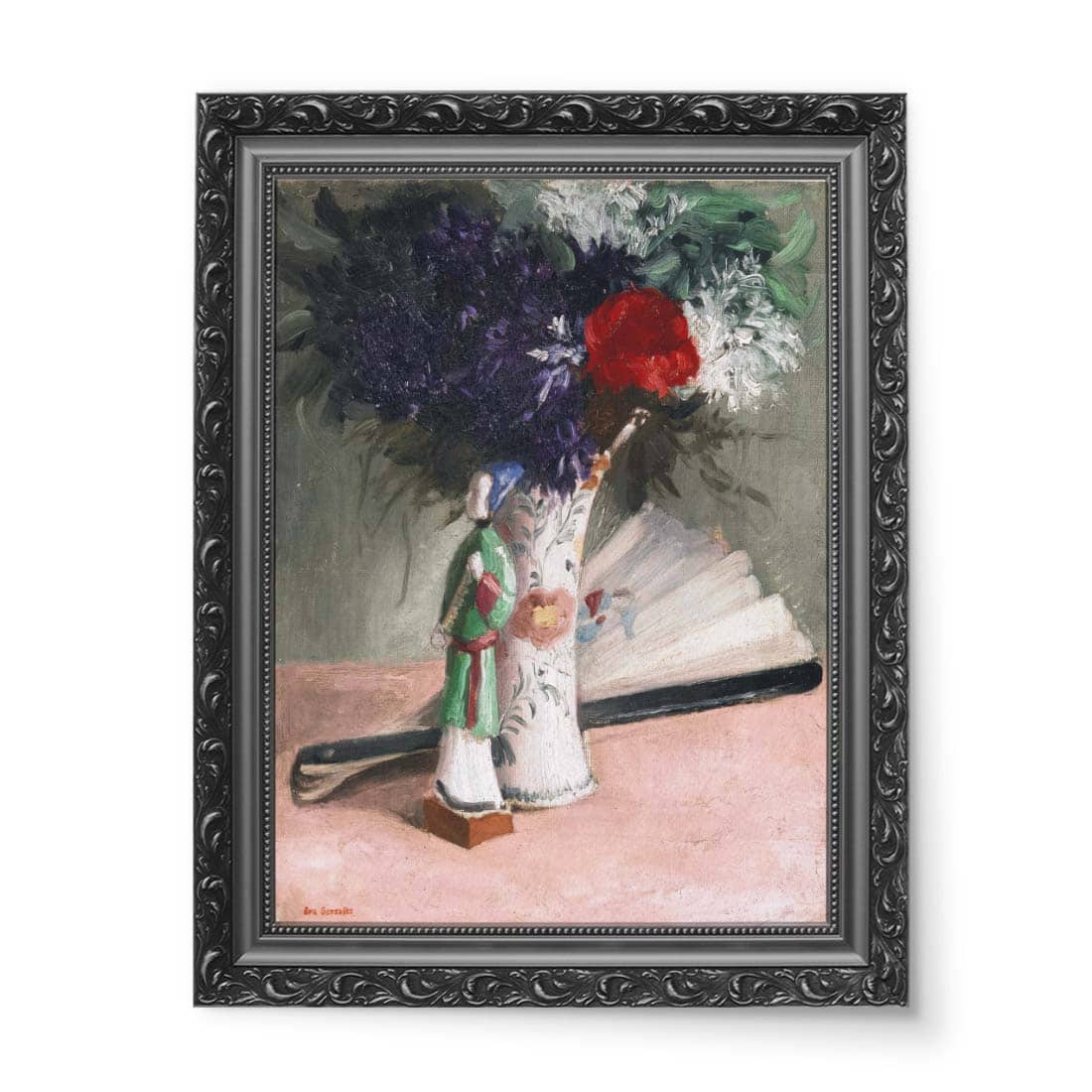 Eva Gonzales Bukiet fiołków 2 wydruk na płótnie 50x70