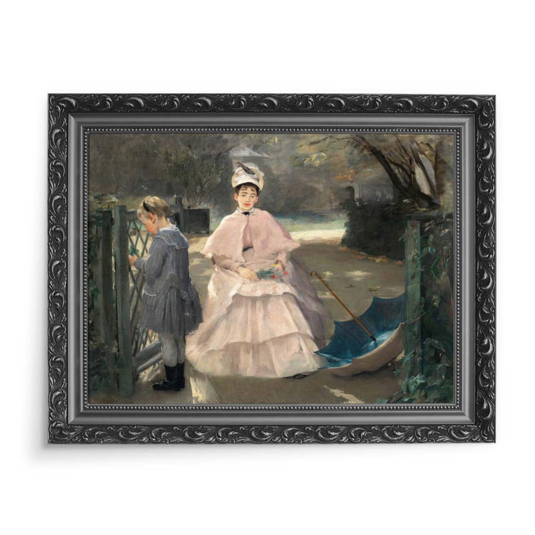 Eva Gonzales Niania i dziecko 70x50