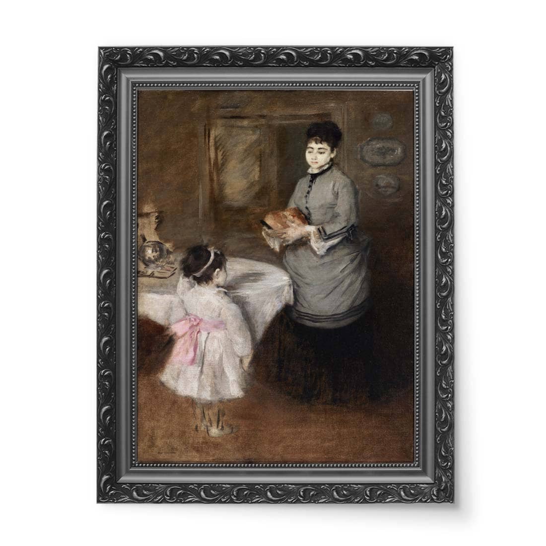 Eva Gonzales Podwieczorek wydruk na płótnie 50x70