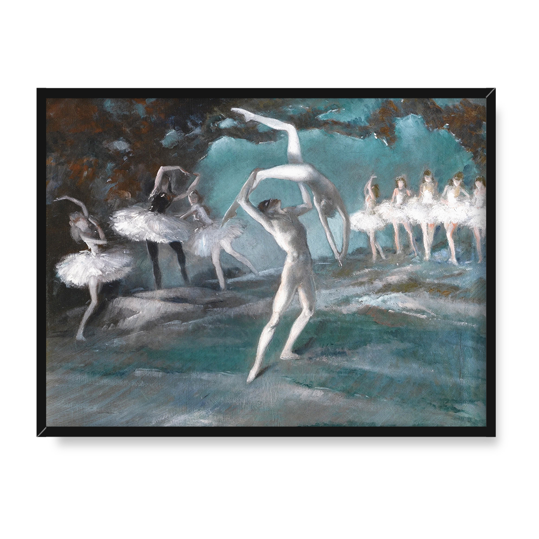 Everett Shinn Balet 2 30x40 w RAMIE