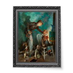 Everett Shinn Brzuchomówca wydruk na płótnie 50×70