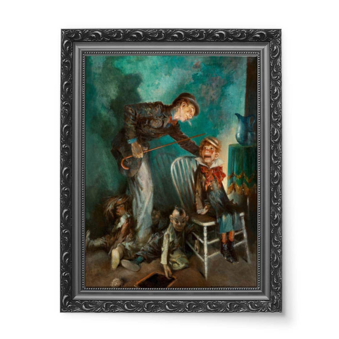 Everett Shinn Brzuchomówca wydruk na płótnie 50x70