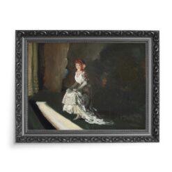 Everett Shinn Dziewczyna w bieli na scenie 70×50