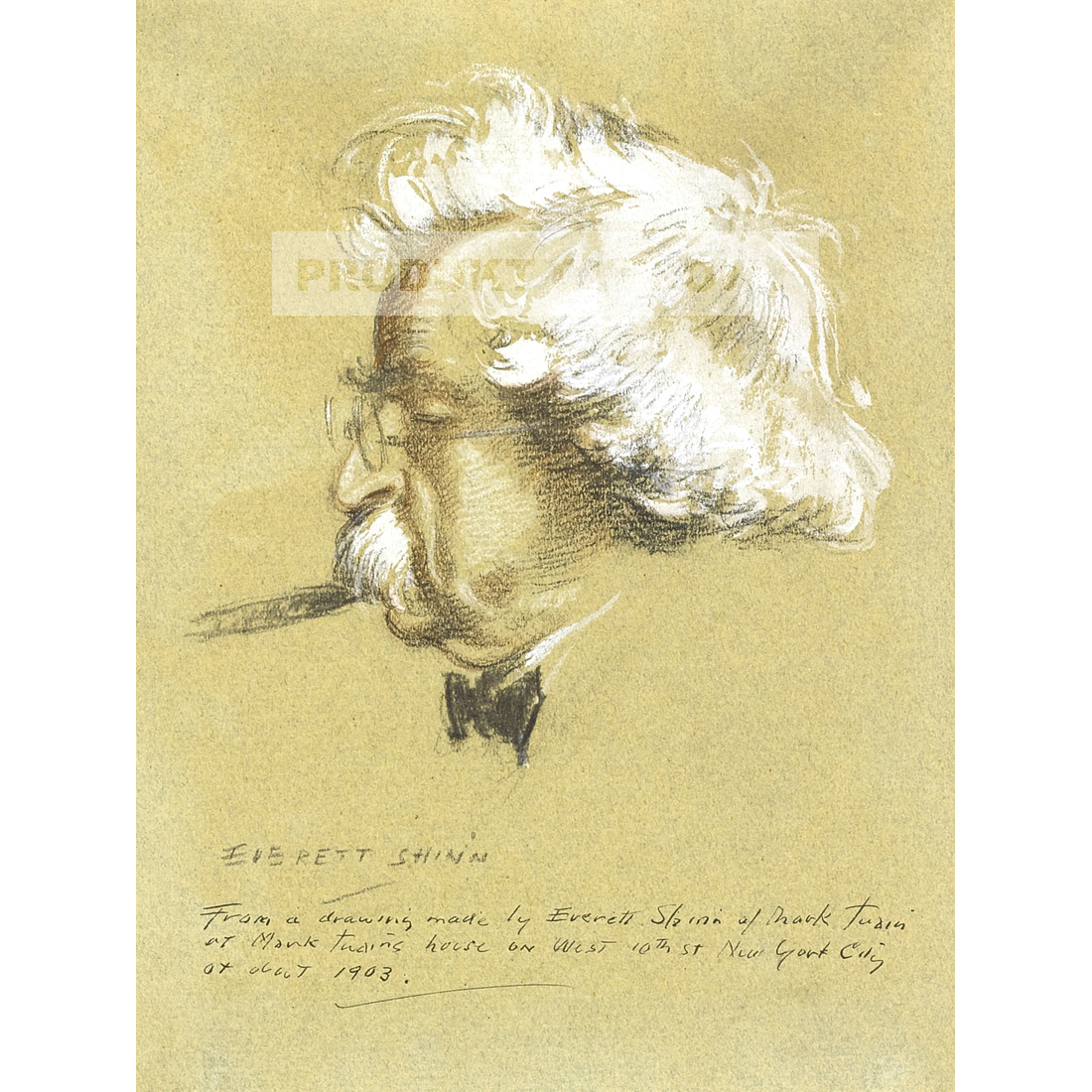 Everett Shinn Mark twain — produkt cyfrowy do pobrania