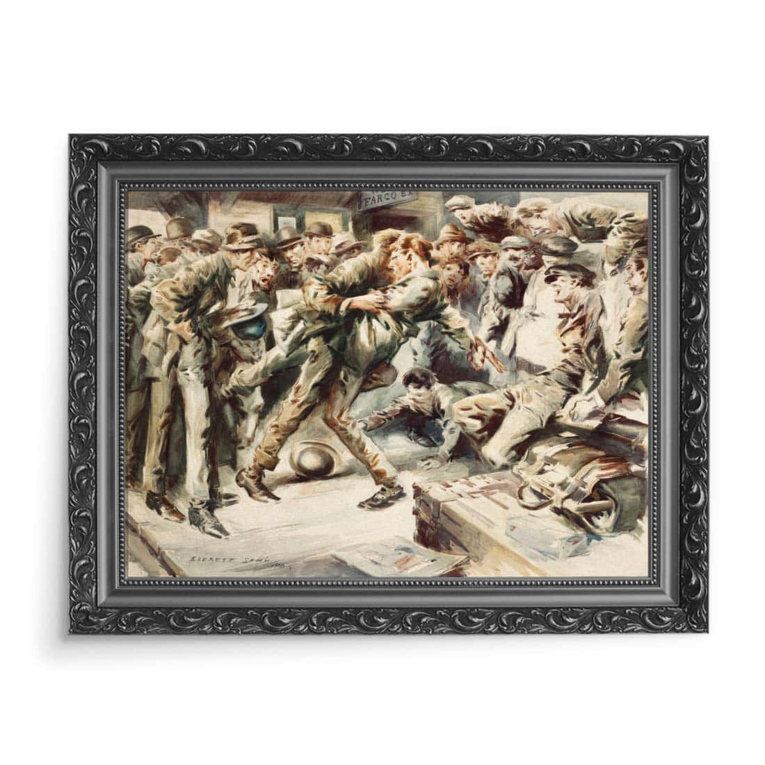 Everett Shinn Ogrywanie gracza 70x50