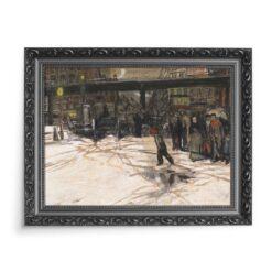Everett Shinn Pod kolejką nadziemną 70×50