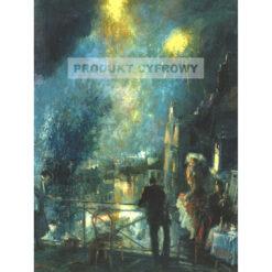 Everett Shinn Święto Bastylii 14 lipca Paryż — produkt cyfrowy do pobrania