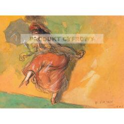 Everett Shinn Tańcząca dziewczyna — produkt cyfrowy do pobrania