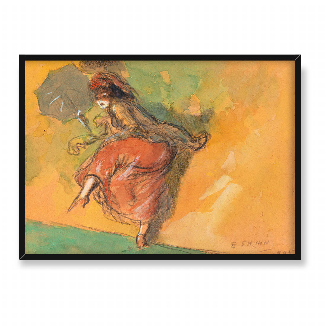 Everett Shinn Tańcząca dziewczyna 70x50