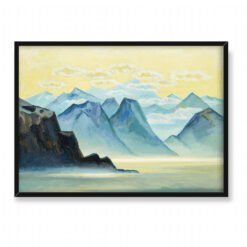 Ewald Dahlskog Fiord Lofotów 70×50