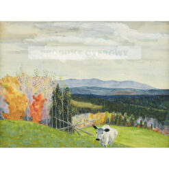 Ewald Dahlskog Krowa w letniej zieleni — produkt cyfrowy do pobrania