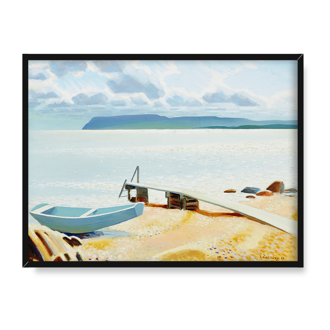 Ewald Dahlskog Letni dzień 30x40