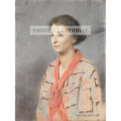 Feliks Michał Wygrzywalski Portret kobiety — produkt cyfrowy do pobrania