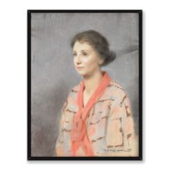 Feliks Michał Wygrzywalski Portret kobiety 30×40