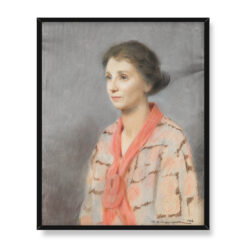 Feliks Michał Wygrzywalski Portret kobiety 40×50