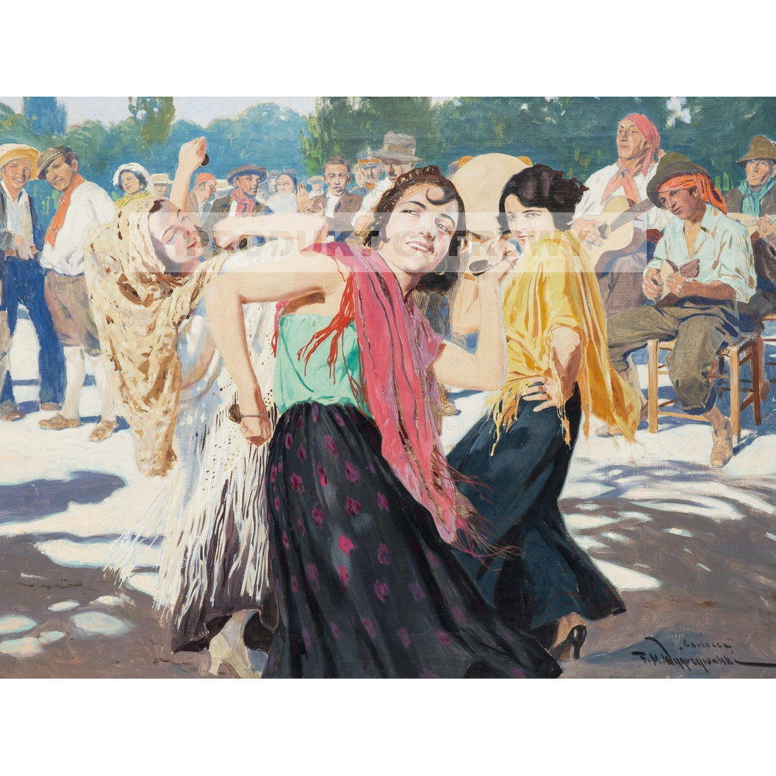 Feliks Michał Wygrzywalski Taniec w słońcu Południa — produkt cyfrowy do pobrania