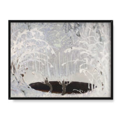 Ferdynand Ruszczyc Bajka zimowa 40×30