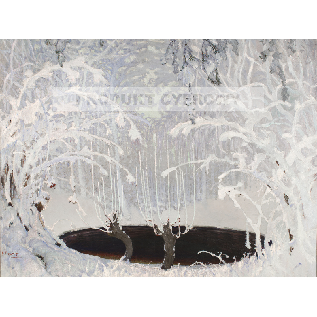 Ferdynand Ruszczyc Bajka zimowa — produkt cyfrowy do pobrania