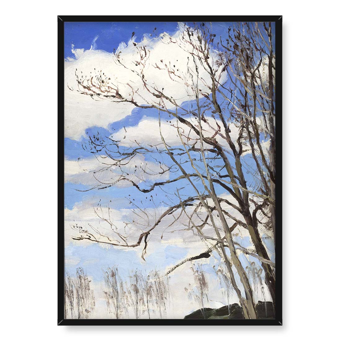 Ferdynand Ruszczyc Drzewa na tle nieba 50x70