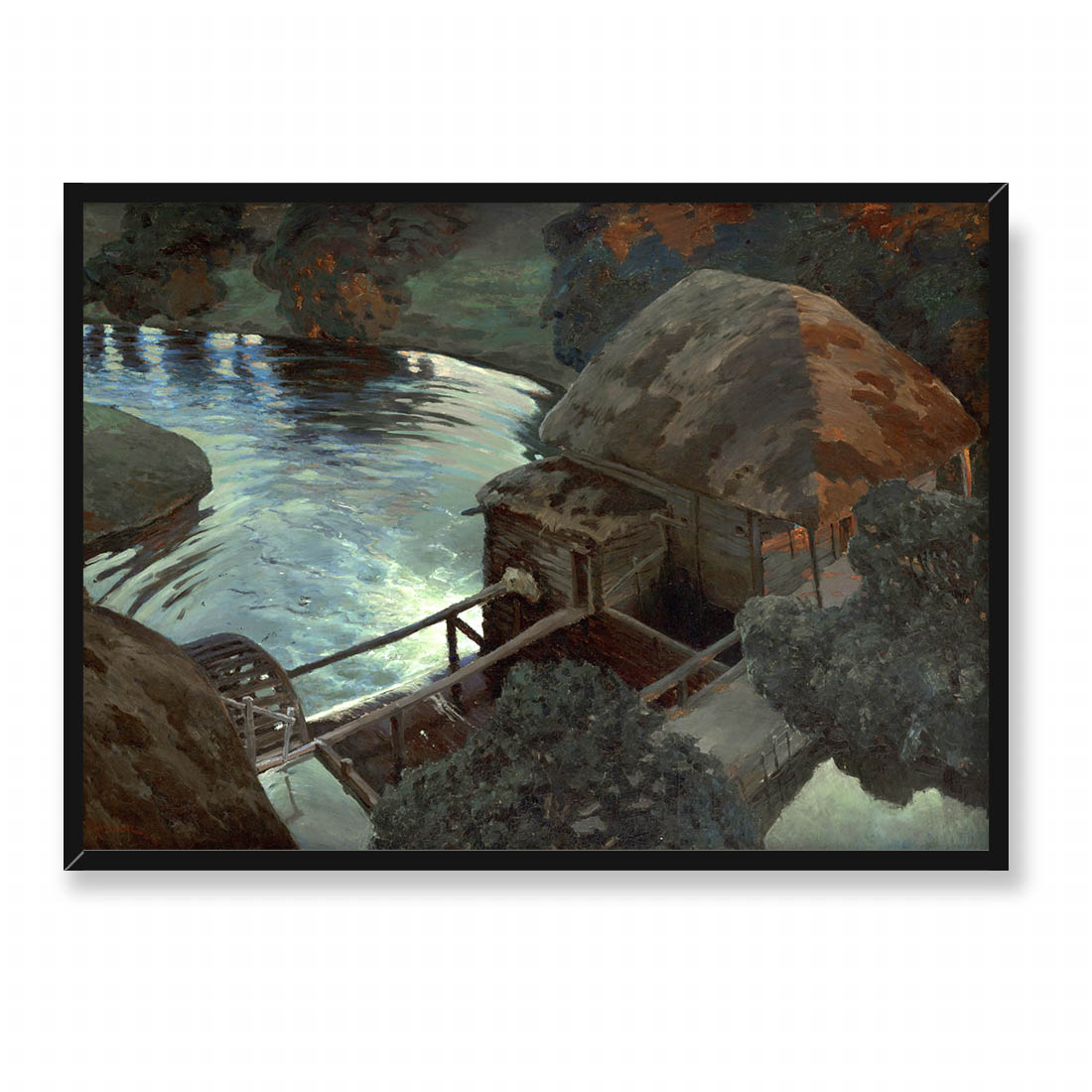 Ferdynand Ruszczyc Młyn 70x50