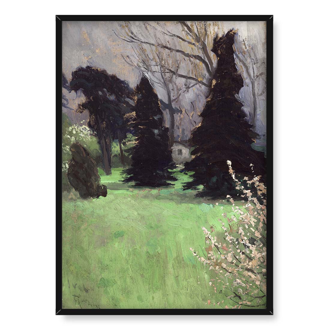 Ferdynand Ruszczyc Park we Włochach kolo Krakowa 50x70