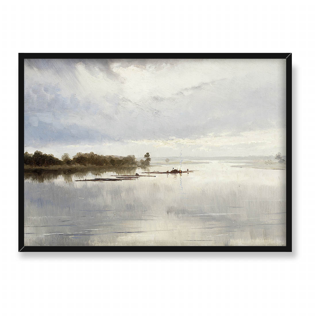 Ferdynand Ruszczyc Pejzaż rzeczny 70x50