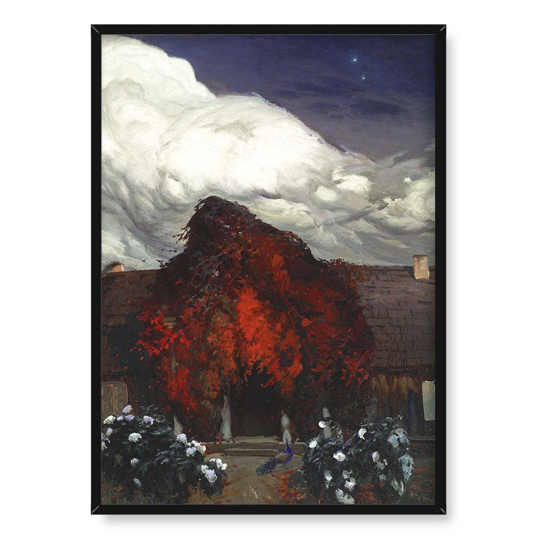 Ferdynand Ruszczyc Stary dom 50x70