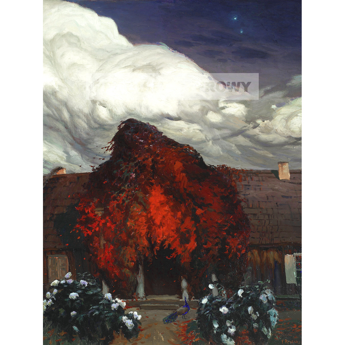 Ferdynand Ruszczyc Stary dom — produkt cyfrowy do pobrania