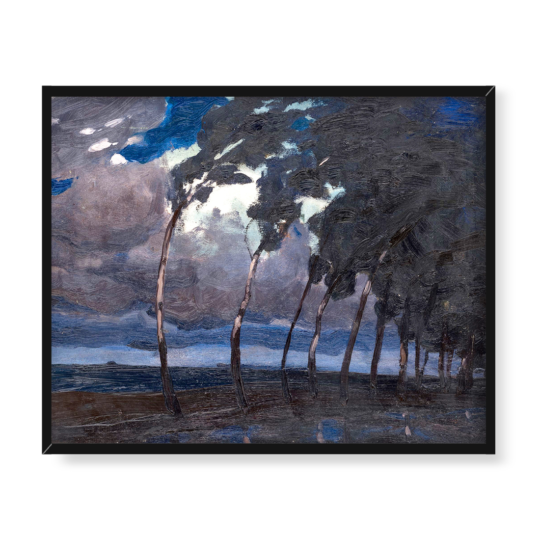 Ferdynand Ruszczyc Szkic do ballady 50x40 w RAMIE