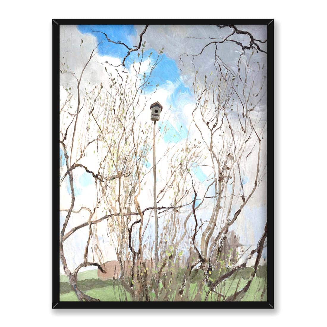 Ferdynand Ruszczyc Wiosna 30x40 w RAMIE