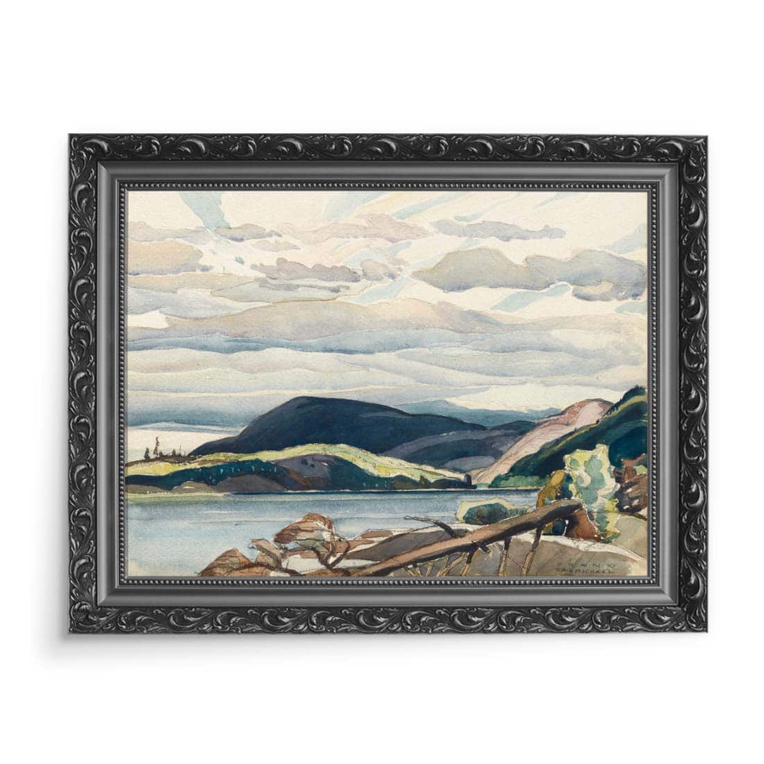 Franklin Carmichael Jezioro i wzgórza 70x50