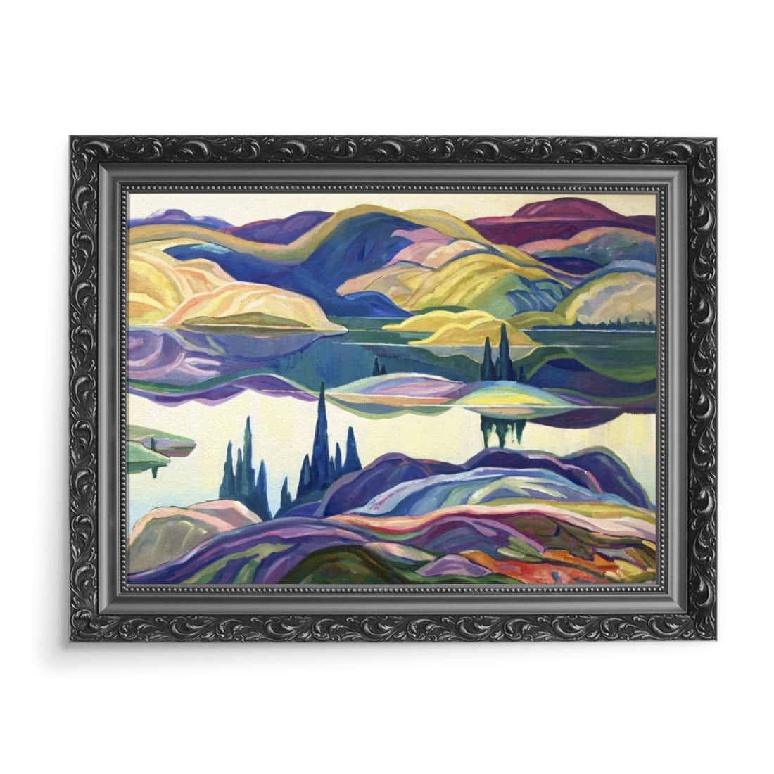 Franklin Carmichael Jezioro Zwierciadlane 70x50