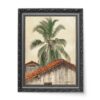 Frederic Edwin Church Drzewa palmowe i dachy domów Ekwador wydruk na płótnie 50×70 Frederic Edwin Church Drzewa palmowe i dachy domów Ekwador wydruk na płótnie 50×70