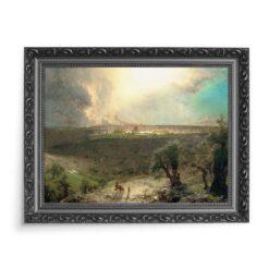 Frederic Edwin Church Jerozolima z Góry Oliwnej 70×50