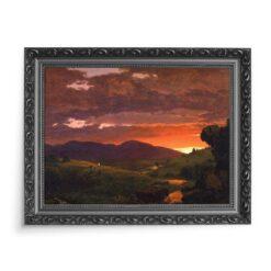 Frederic Edwin Church Pomiędzy dniem a nocą 70×50