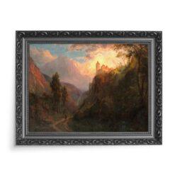Frederic Edwin Church The Monastery of San Pedro 70×50