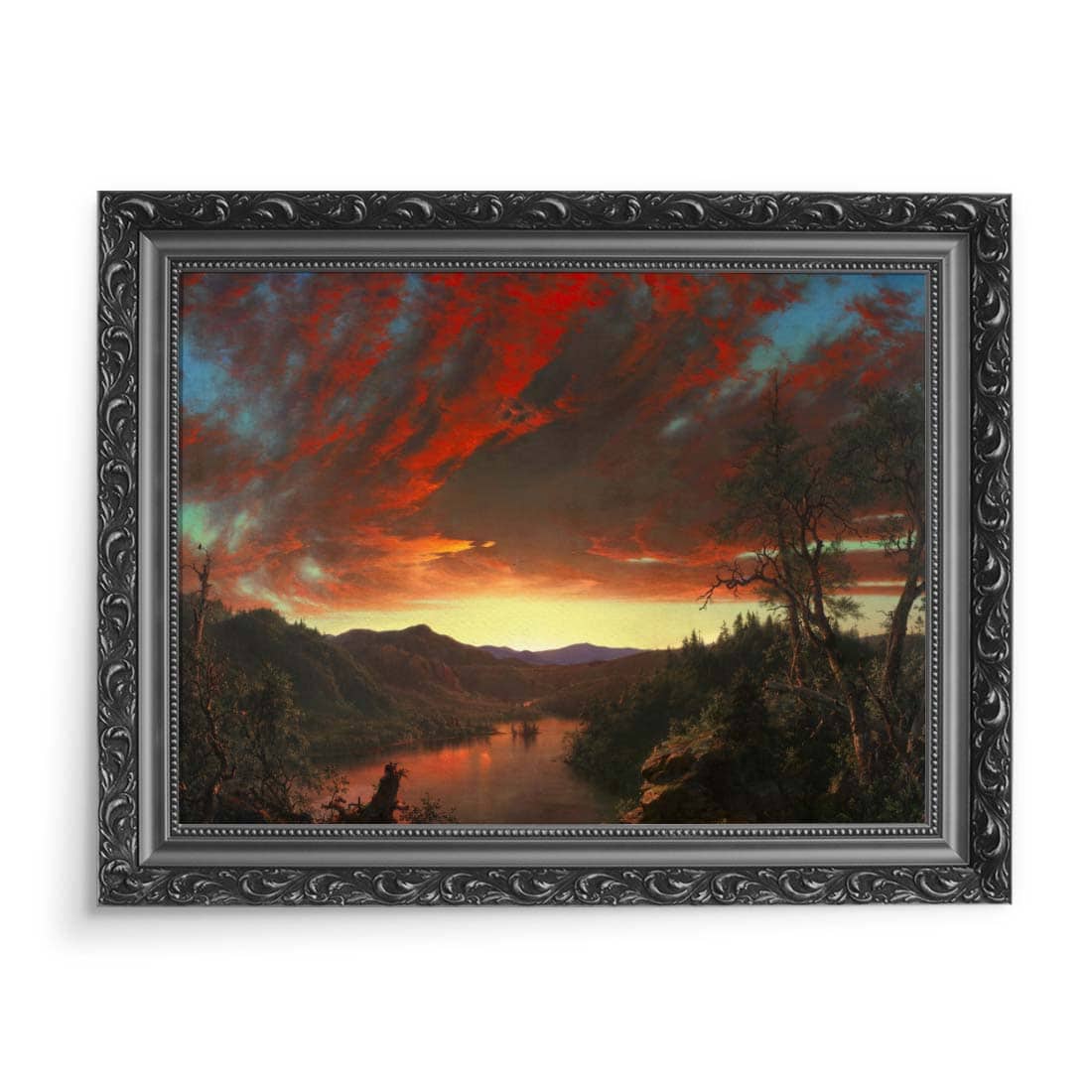 Frederic Edwin Church Zmierzch Twilight in the Wilderness 70x50