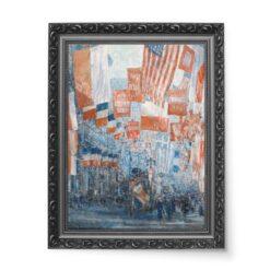 Frederick Childe Hassam Aleja sojuszników 2 wydruk na płótnie 50×70