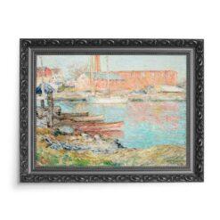 Frederick Childe Hassam Czerwony młyn w Cos Cob 70×50