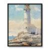 Frederick Childe Hassam Latarnia White Island Isles of Shoals 40×50