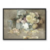 Frederick Childe Hassam Martwa natura z różami szklanym dzbankiem i miską 70×50 Frederick Childe Hassam Martwa natura z różami szklanym dzbankiem i miską 70×50