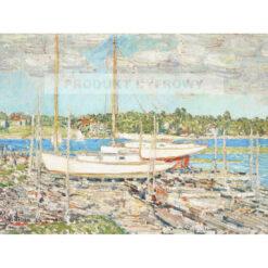 Frederick Childe Hassam Port — produkt cyfrowy do pobrania