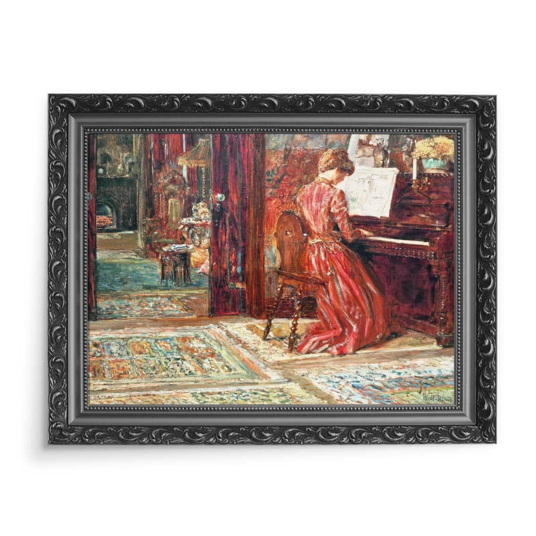 Frederick Childe Hassam Przy fortepianie 70x50