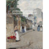Frederick Childe Hassam Ulica Montmartre Paryż — produkt cyfrowy do pobrania Frederick Childe Hassam Ulica Montmartre Paryż — produkt cyfrowy do pobrania