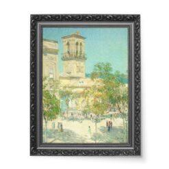 Frederick Childe Hassam Ulica Wielkiego Kapitana Kordoba wydruk na płótnie 50×70