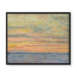 Frederick Childe Hassam Wieczór Isles of Shoals 50×40
