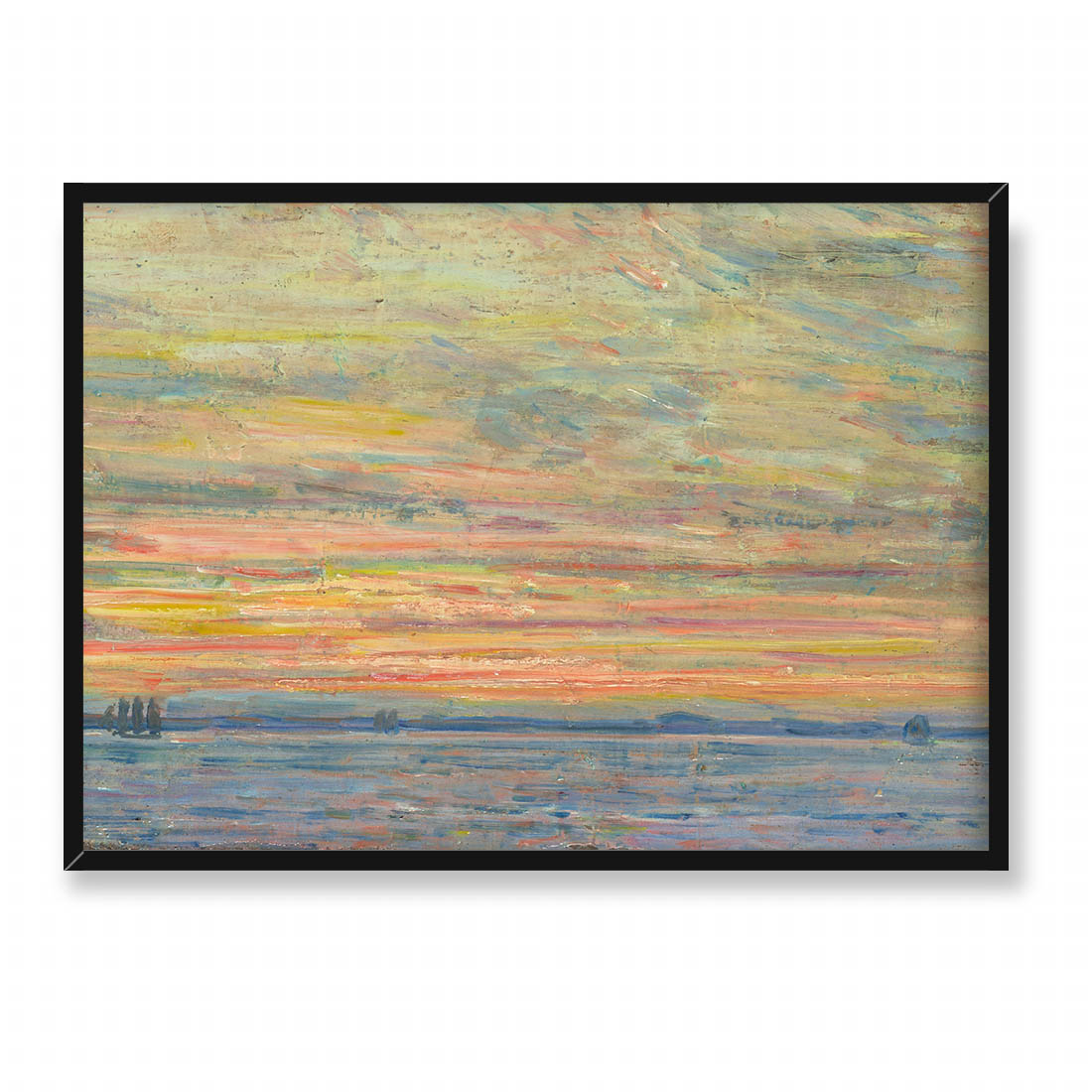 Frederick Childe Hassam Wieczór Isles of Shoals 70x50