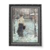 Frederick Childe Hassam Zima w Central Parku wydruk na płótnie 50×70 Frederick Childe Hassam Zima w Central Parku wydruk na płótnie 50×70